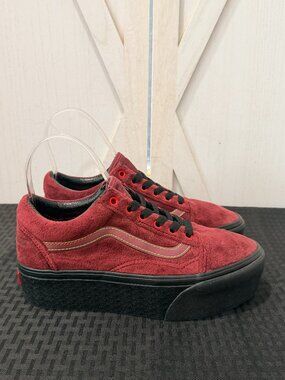 Disney x Vans Old Skool Stackform "Poison Apple" Sneakers Women's Size 7